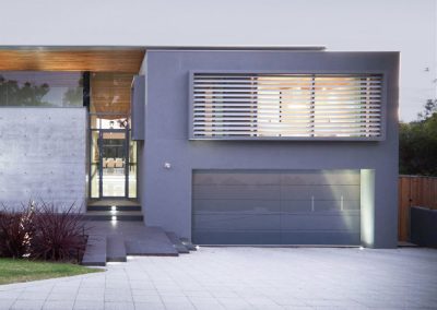 gray-modern-frameless-glass-garage-door-modern