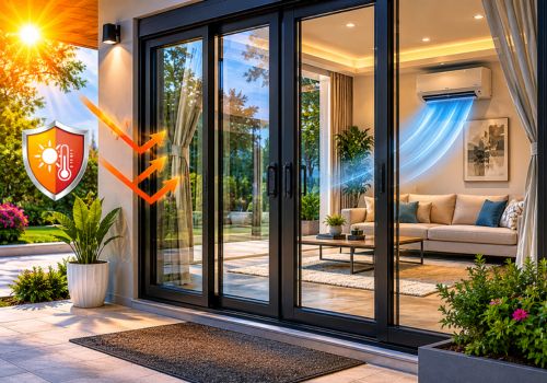 Heat-Resistant Glass Doors for Homes